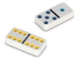 Cayro - Jeu de dominos double six couleurs - 28 pièces en plastique - Dimensions pièce: 5.1x2.5x0.8 cm - À partir de 6 ans - Langues: espagnol, anglais, français