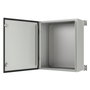 Lanview Boîtier mural IP65 avec plaque de montage 500 x 600 x 250mm - Blanc