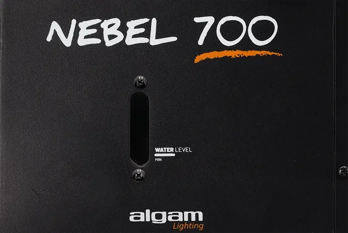 ALGAMLIGHT Nebel 700 - Machine à fumée dense 700W avec télécommande et DMX512 pour événements et scènes ALGAMLIGHT Nebel 700 - Machine à fumée dense 700W avec télécommande et DMX512 pour événements et scènes