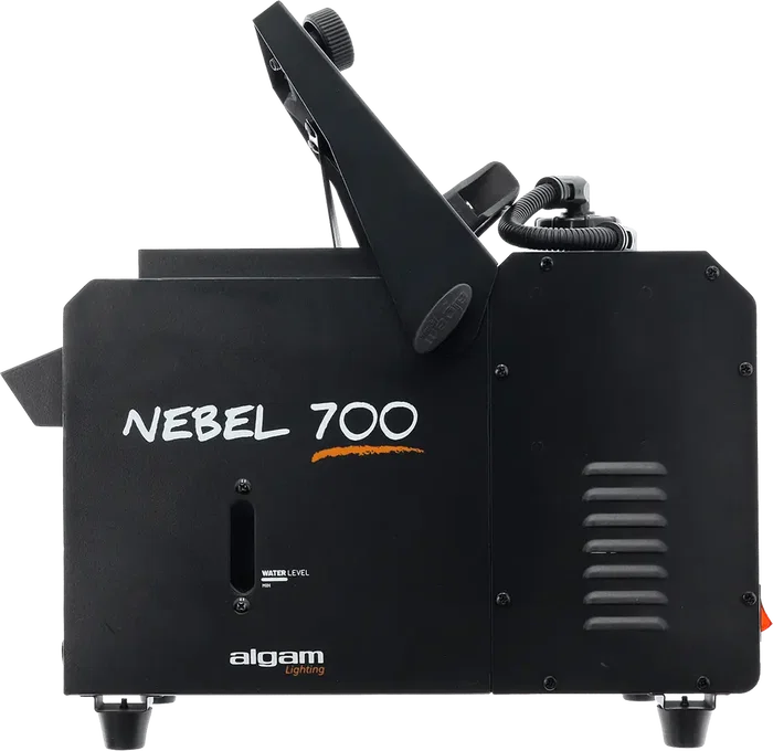ALGAMLIGHT Nebel 700 - Machine à fumée dense 700W avec télécommande et DMX512 pour événements et scènes ALGAMLIGHT Nebel 700 - Machine à fumée dense 700W avec télécommande et DMX512 pour événements et scènes