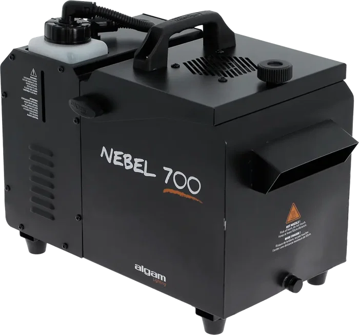 ALGAMLIGHT Nebel 700 - Machine à fumée dense 700W avec télécommande et DMX512 pour événements et scènes ALGAMLIGHT Nebel 700 - Machine à fumée dense 700W avec télécommande et DMX512 pour événements et scènes
