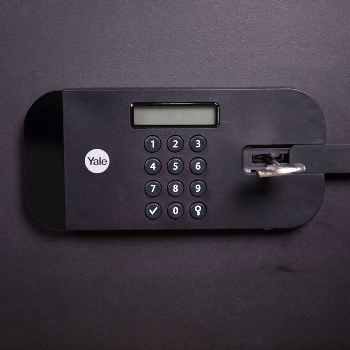 Yale YSEB/250/EB1 Coffre-fort de sécurité avec serrure électronique Noir Yale YSEB/250/EB1 Coffre-fort de sécurité avec serrure électronique Noir