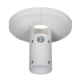 B-Tech BT5920/W Support de plafond fixe pour poteaux de Ø38 mm, blanc