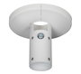 B-Tech BT5920 Fixation de Montage au Plafond pour Poteaux Ø38mm, Blanc - Support d'Installation Lourd pour Équipements CCTV et AV