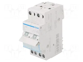 HAGER Commutateur à levier 2 pôles DP3T 25A 230VAC