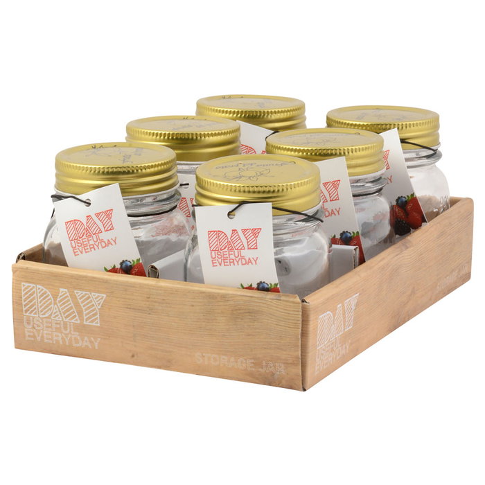 Day Lot de 6 bocaux en cristal de 0,15 L Day Lot de 6 bocaux en cristal de 0,15 L