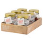 Day Lot de 6 bocaux en cristal de 0,15 L