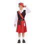 My Other Me Déguisement Écossais avec Béret, Chemise, Manteau, Ceinture, Jupe et Sac - 10-12 ans