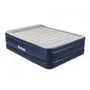 Bestway - Lit gonflable Tritech 2 places avec pompe intégrée (152 x 203 x 46 cm) - Revêtement antimicrobien pour camping