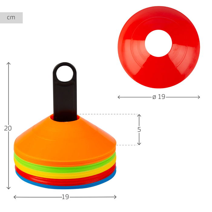 Cônes Aktive (6 Unités)