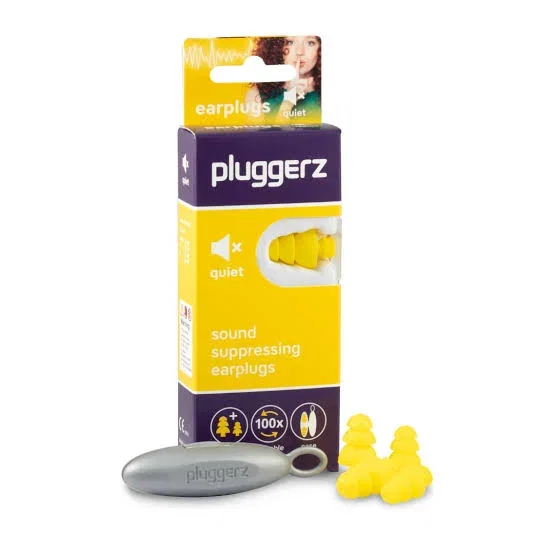 Pluggerz Bouchons d'oreilles Quiet, 4 pièces Pluggerz Bouchons d'oreilles Quiet, 4 pièces