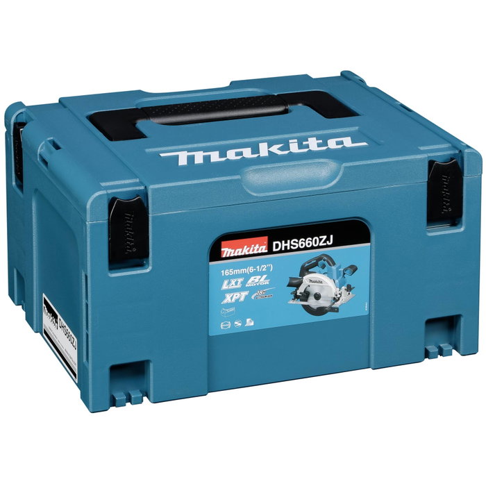 Makita DHS660ZJ Scie circulaire à batterie avec Makpac