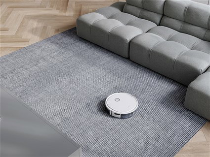 Ecovacs Deebot U2 Aspirateur Robot avec Fonction Lavage Ozmo, Navigation SmartMove, Contrôle par Application