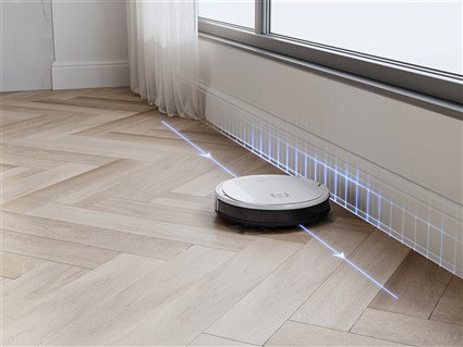 Ecovacs Deebot U2 Aspirateur Robot avec Fonction Lavage Ozmo, Navigation SmartMove, Contrôle par Application