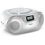 Philips TAZ2000S/10 - Radio, CD et Bluetooth en Argent