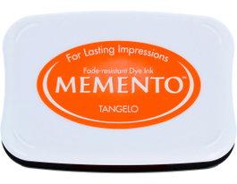Tsukineko MEMENTO Almohadilla de tinta tangerina translúcida 95x65mm