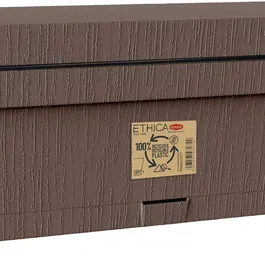 Stefanplast Balconnière Ethica, 9 Litres, 50 x 18 x 17 cm, Couleur Taupe