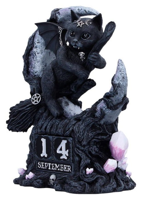 Nemesis Now Calendrier perpétuel Cult Cuties Malpuss 16 cm