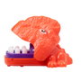 HTI Snappysaurs - Tête de dinosaure à remonter avec mouvement de morsure aléatoire - Jouet d'éveil pour enfant dès 3 ans - Disponible en 3 couleurs
