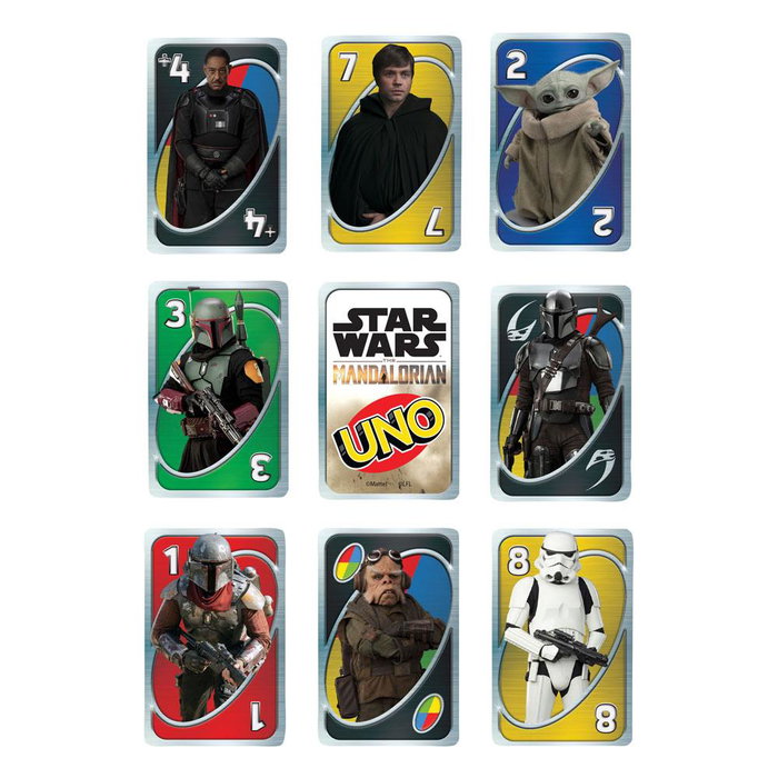 Star Wars: The Mandalorian jeu de cartes UNO