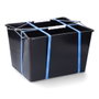 Edm Kit de peinture avec rouleau professionnel, seau de 16 l et protections