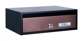 BTV Buzón Horizo Comunida Aneto Anthracite 345x120x250 mm
