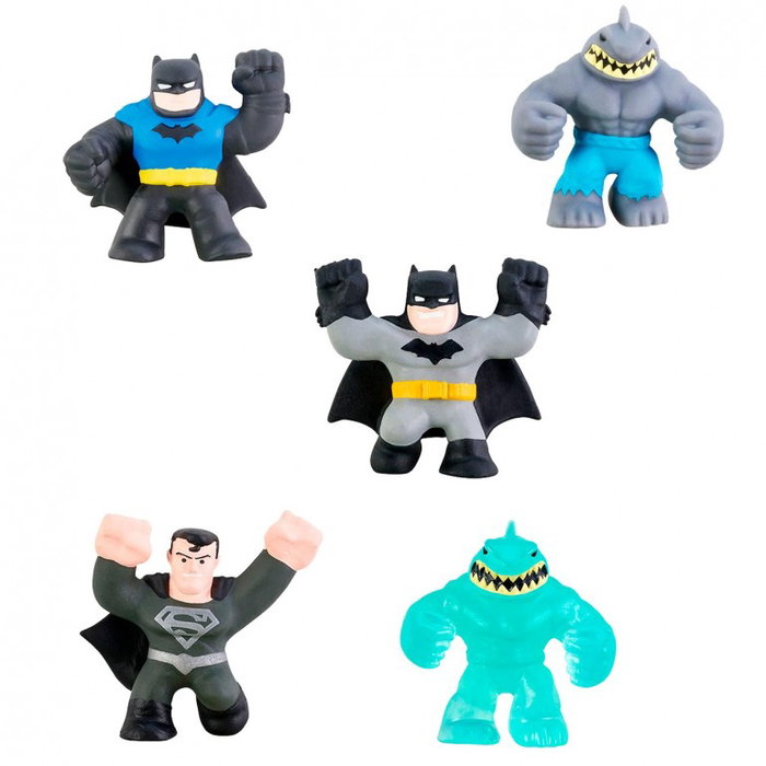 Bandai rojo Figurines Mini Goo Jit Zu DC Bandai rojo Figurines Mini Goo Jit Zu DC