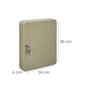 WOLFPACK LINEA PROFESIONAL Armoire de clés pour 45 clés, beige
