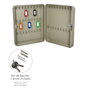 WOLFPACK LINEA PROFESIONAL Armoire de clés pour 45 clés, beige