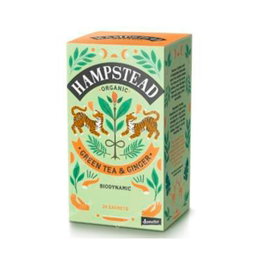 HAMPSTEAD GINGER GREEN infusion 20 sachets Demeter