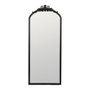 BigBuy Home Miroir mural Noir Vertical 75 x 183 x 4,5 cm