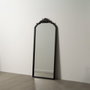 BigBuy Home Miroir mural Noir Vertical 75 x 183 x 4,5 cm