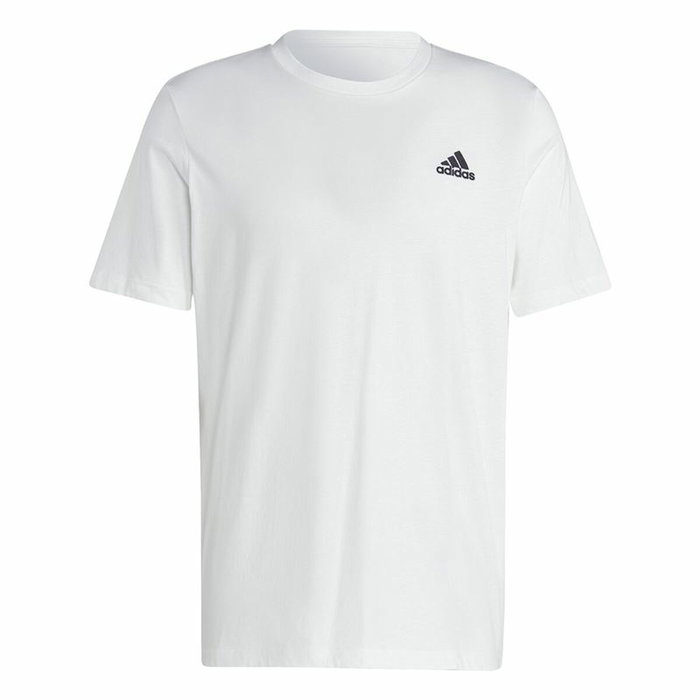 T-shirt à manches courtes homme Adidas Essentials Blanc