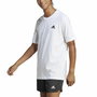 T-shirt à manches courtes homme Adidas Essentials Blanc