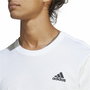 T-shirt à manches courtes homme Adidas Essentials Blanc