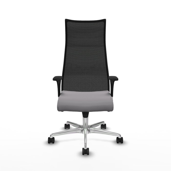 Piqueras y Crespo Chaise de Bureau Albacete Gris et Noir