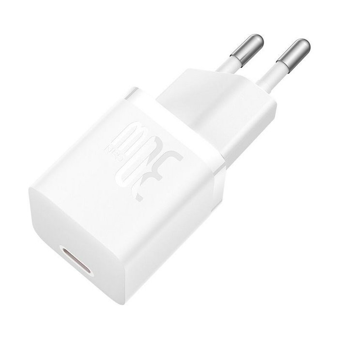 Baseus Chargeur mural P10110902213-00 Blanc 30 W USB-C Baseus Chargeur mural P10110902213-00 Blanc 30 W USB-C