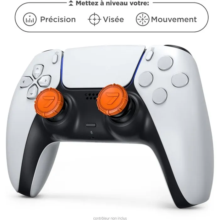 Steelseries KontrolFreek Pack de 2 Call of Duty BO7 Performance Thumbsticks pour Manettes PS5|PS4 - Orange