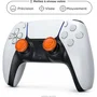 Steelseries KontrolFreek Pack de 2 Call of Duty BO7 Performance Thumbsticks pour Manettes PS5|PS4 - Orange