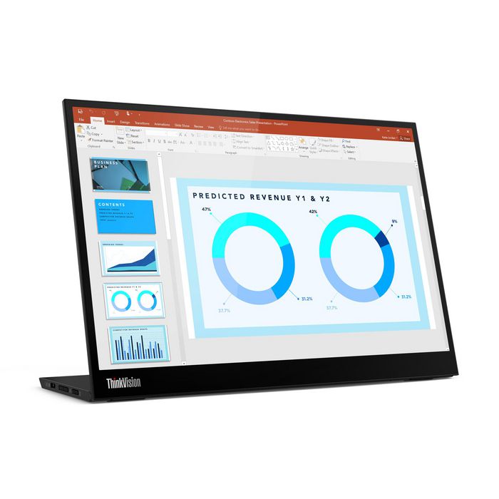 Lenovo ThinkVision M14d 14 pouces 2240 x 1400 Black