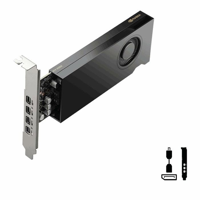 Carte Graphique PNY VCNRTX2000EADA-SB GDDR6