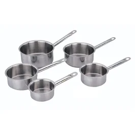 Baumalu Ligne Professionnelle Ensemble de 5 Casseroles en Inox (12 à 20 cm)
