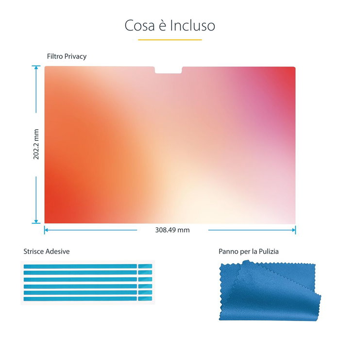 StarTech.com Filtre de Confidentialité Doré pour MacBook Pro 14 pouces