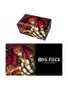 Bandai Tapis de Jeu et Boîte de Rangement One Piece – Rouge, 30x61 cm, 16,5x8x11 cm