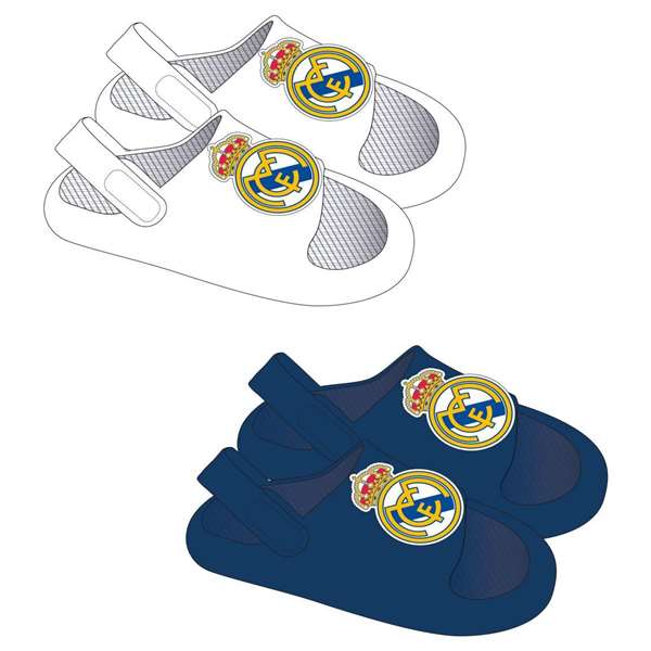 Sandales Pala Eva Cerdà taille 27 bleu - Real Madrid, pour enfants à partir de 3 ans