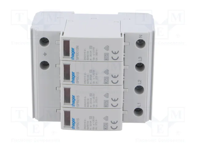 HAGER Limiteur de surtensions 20kA 1,35kV SPB413