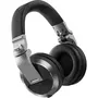 Pioneer DJ HDJ-X7-S Casque DJ Filaire Argent - Résistant aux Intempéries - Écouteurs Over-Ear Pivotants pour Professionnels