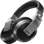 Pioneer DJ HDJ-X7-S Casque DJ Filaire Argent - Résistant aux Intempéries - Écouteurs Over-Ear Pivotants pour Professionnels