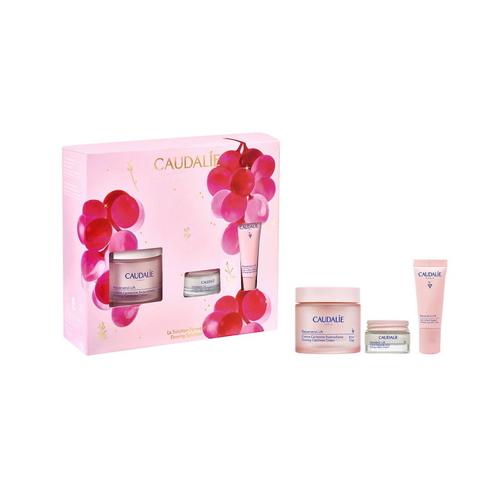 Caudalie Resvératrol-Lift Coffret Crème Cachemire Anti-Âge (3 pièces) Caudalie Resvératrol-Lift Coffret Crème Cachemire Anti-Âge (3 pièces)