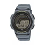 Casio WS-1800 Montre Sport Quartz Digitale Mixte Bleu et Noir - Étanche 10 Bars, Chronomètre, Alarme, Heure Mondiale - Autonomie 10 Ans